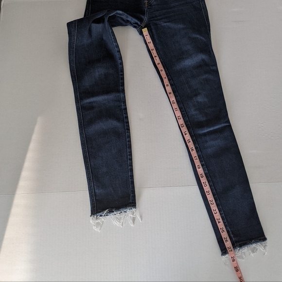 DIESEL Babhila Slim Skinny Women's frayed Hem Jeans Size: 01 W 23 L 32 - Picture 9 of 12